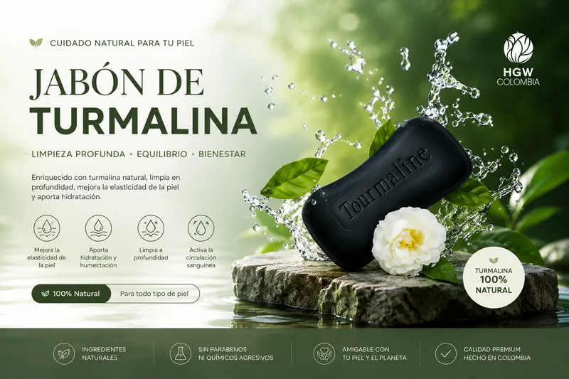Jabón de Turmalina HGW